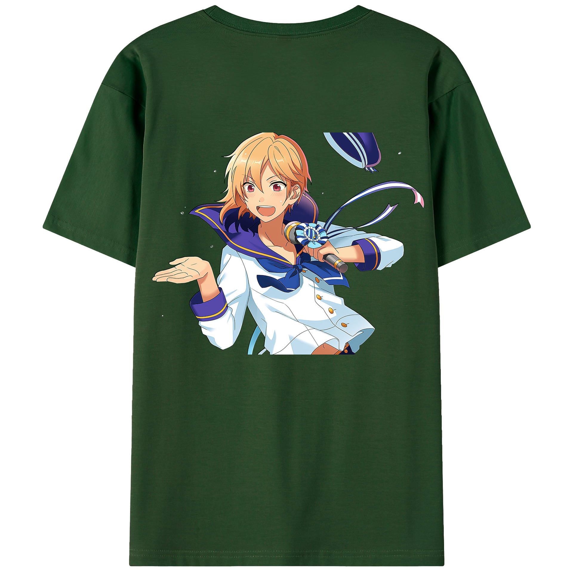 （画像用） あんさんぶるスターズ! Ensemble Stars 綿100％半袖Tシャツ（背面プリント）